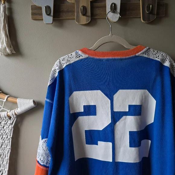 Free People Stanley Oversized Cambride Tee Jersey Nwot - Picture 8 of 9